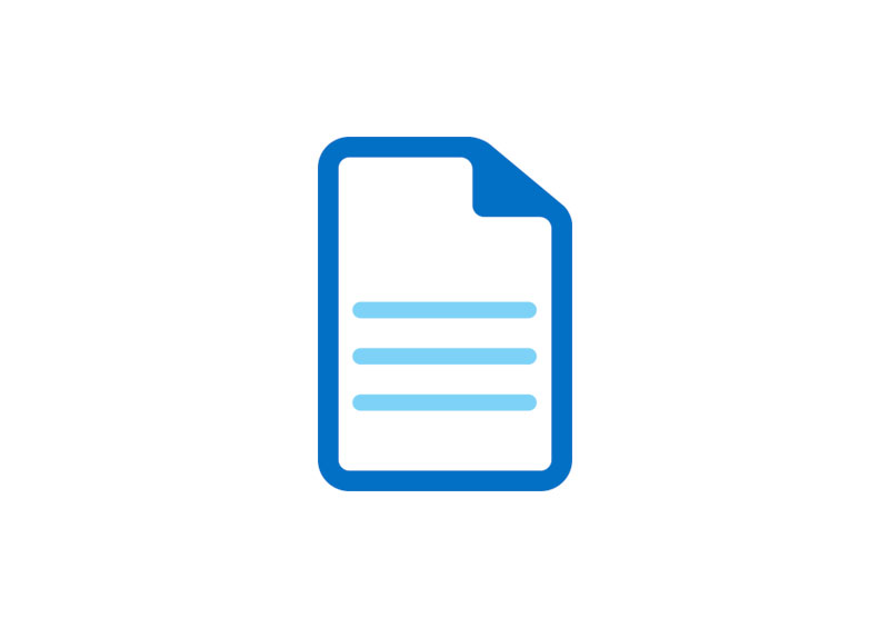 icono intel azul y celeste hoja